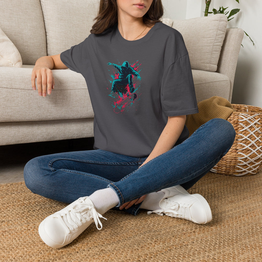 Hooded Skater Jump T-Shirt
