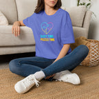 Puzzle Time Neon Heart T-Shirt