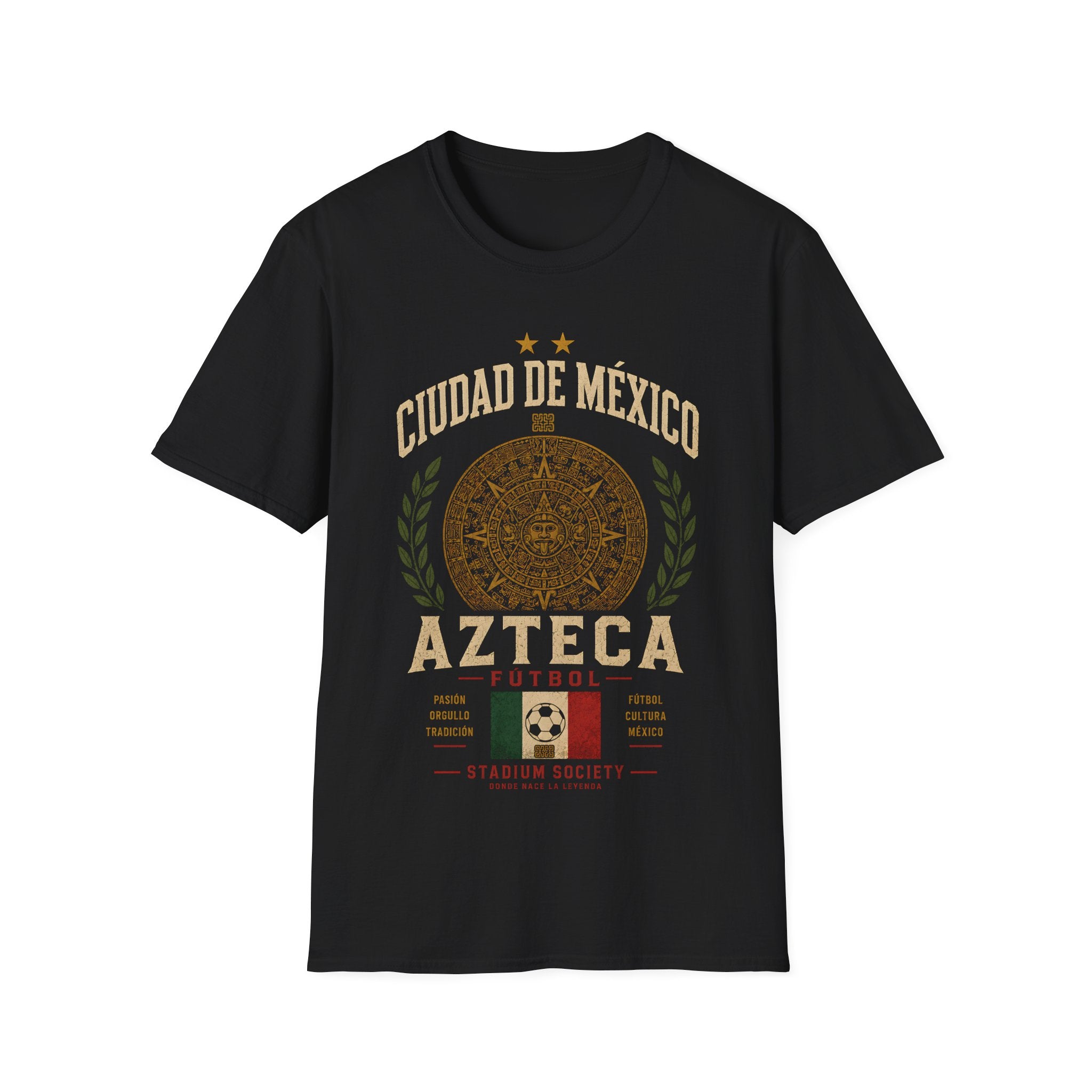Ciudad de México Azteca T-Shirt — Vintage Mexican Pride Tee